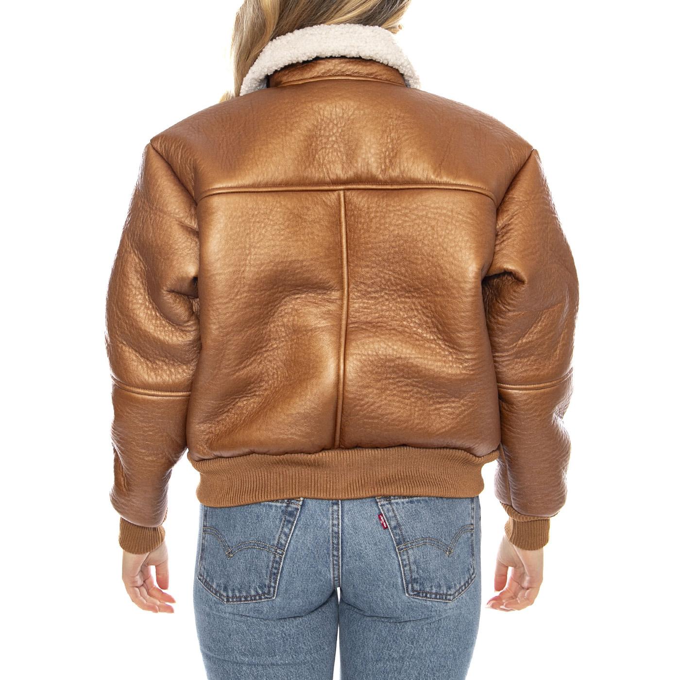 B-15 MOD -- Camel Women's Jacket ALPHA INDUSTRIES - Image 3