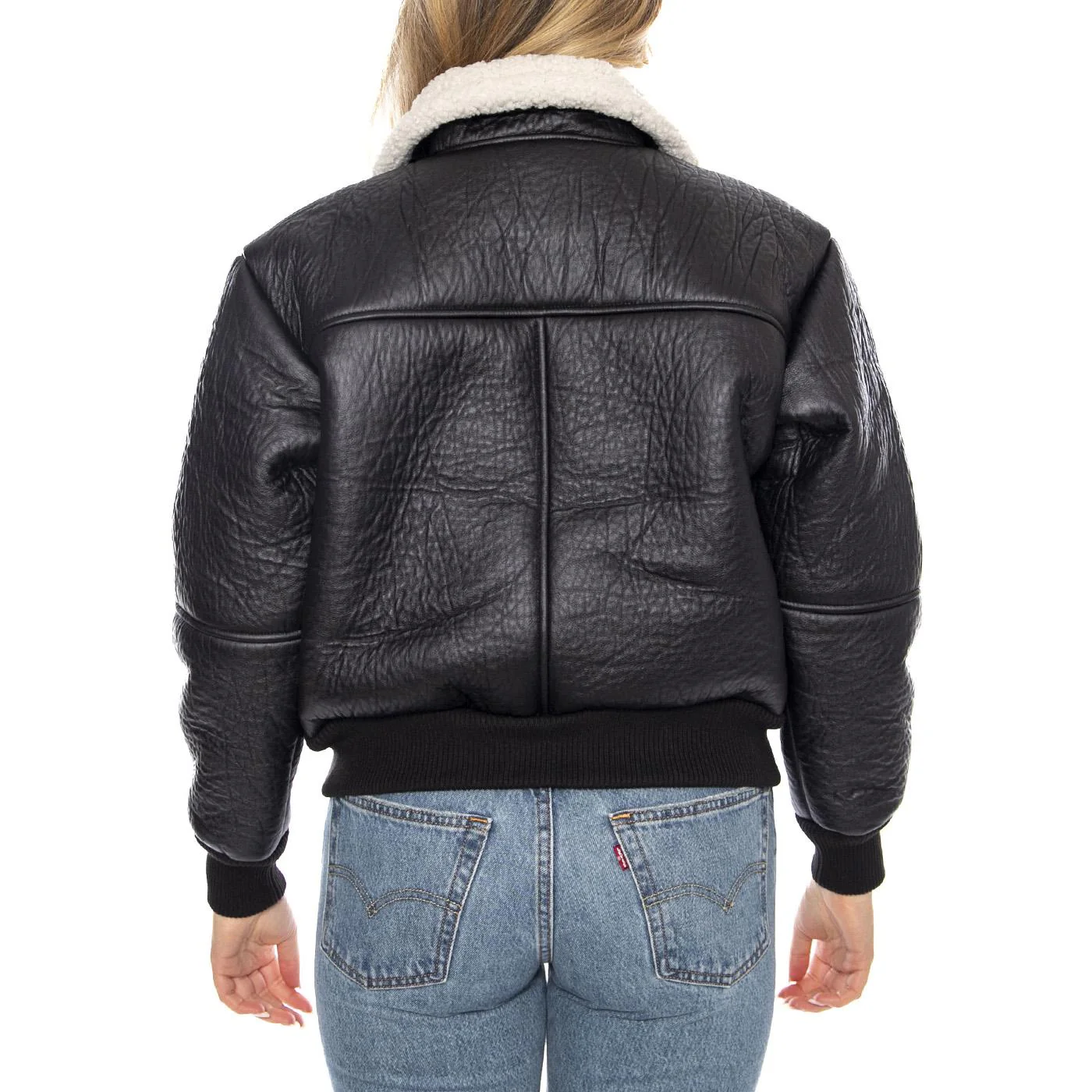 B-15 MOD -- Black Female Jacket ALPHA INDUSTRIES - Image 3