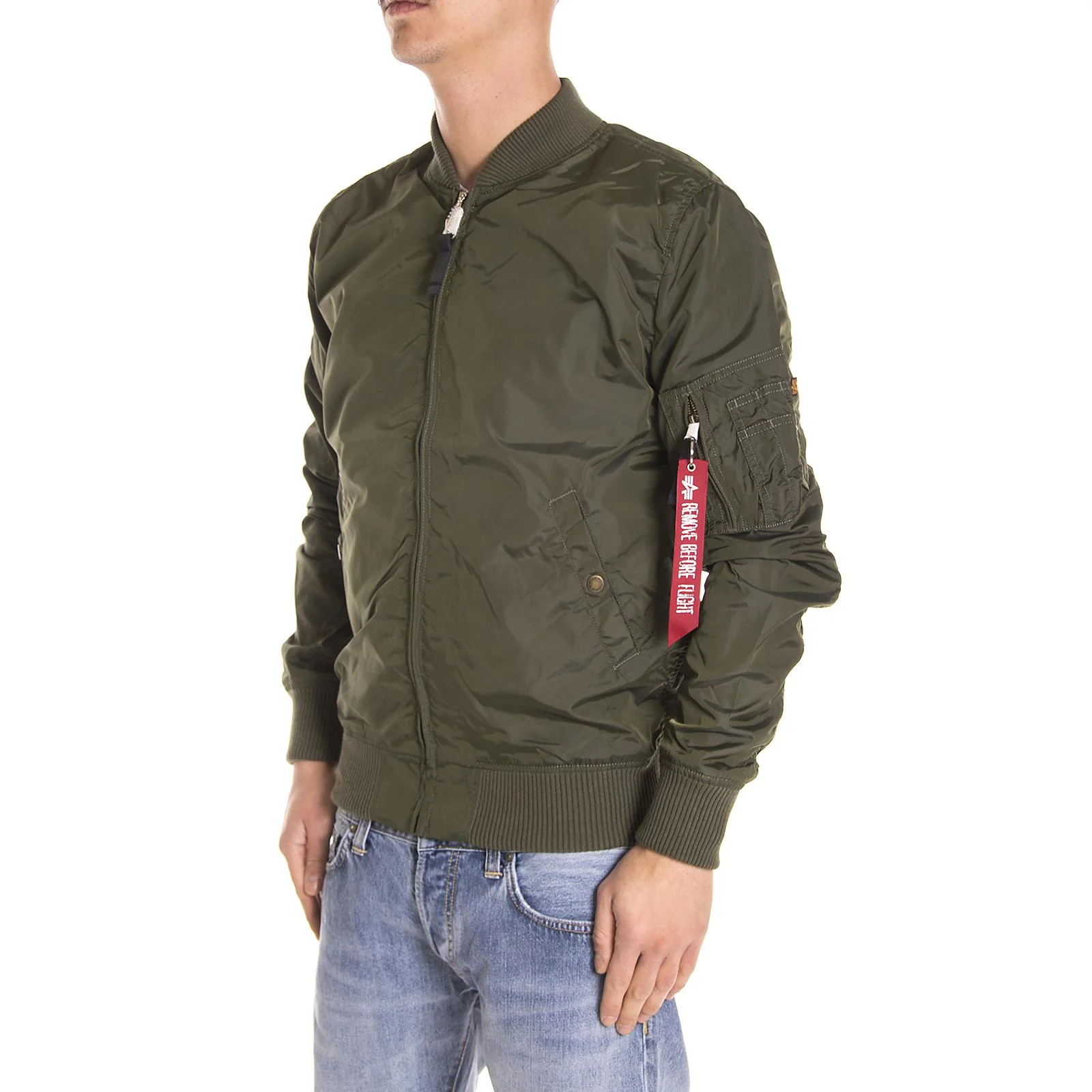 Ma-1 Long - Dark Green - Giubbino / Bomber Invernale UomoVerde - Image 2
