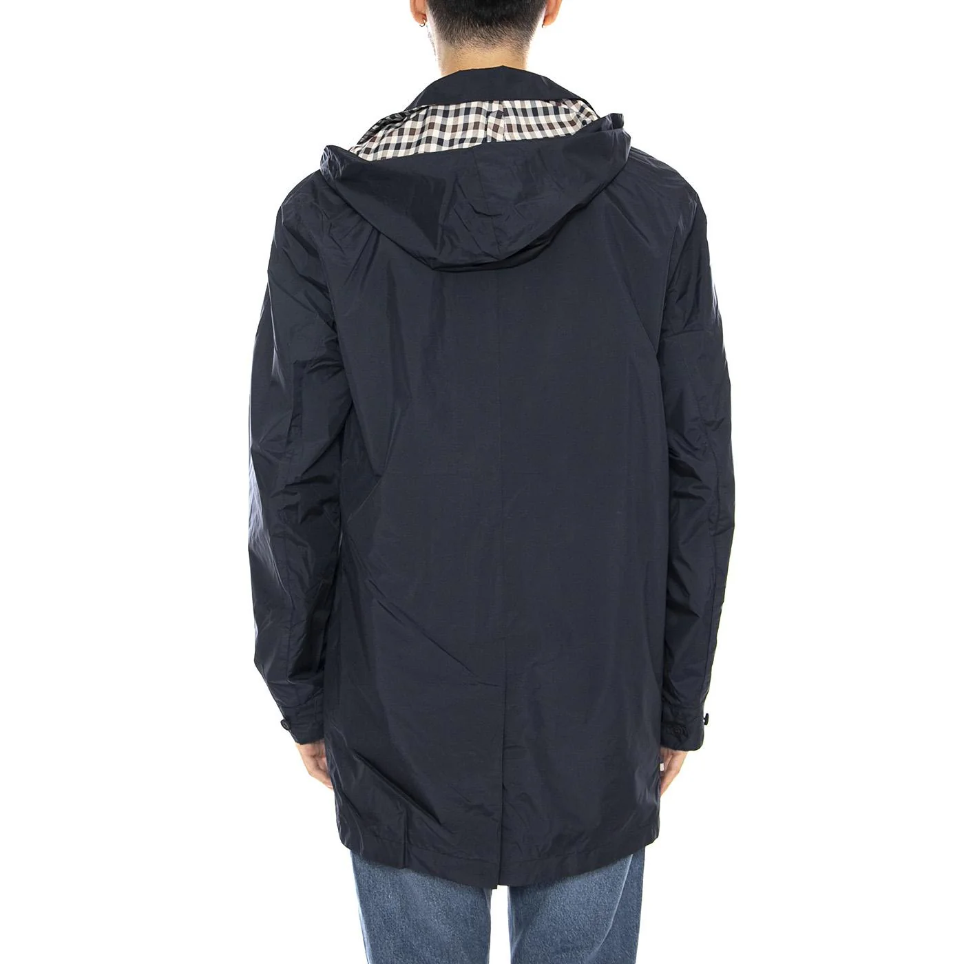 Packable Trench -- Navy Men's Trench Coat AQUASCUTUM - Image 3