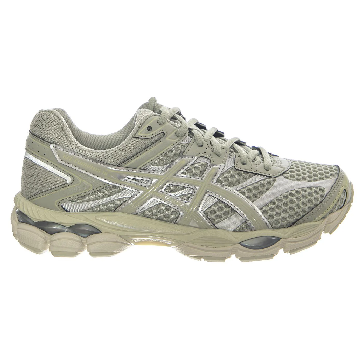 ASICS Gel-Cumulus 16 Dried Leaf Green/Dried Leaf Green -- Men's Green Shoes