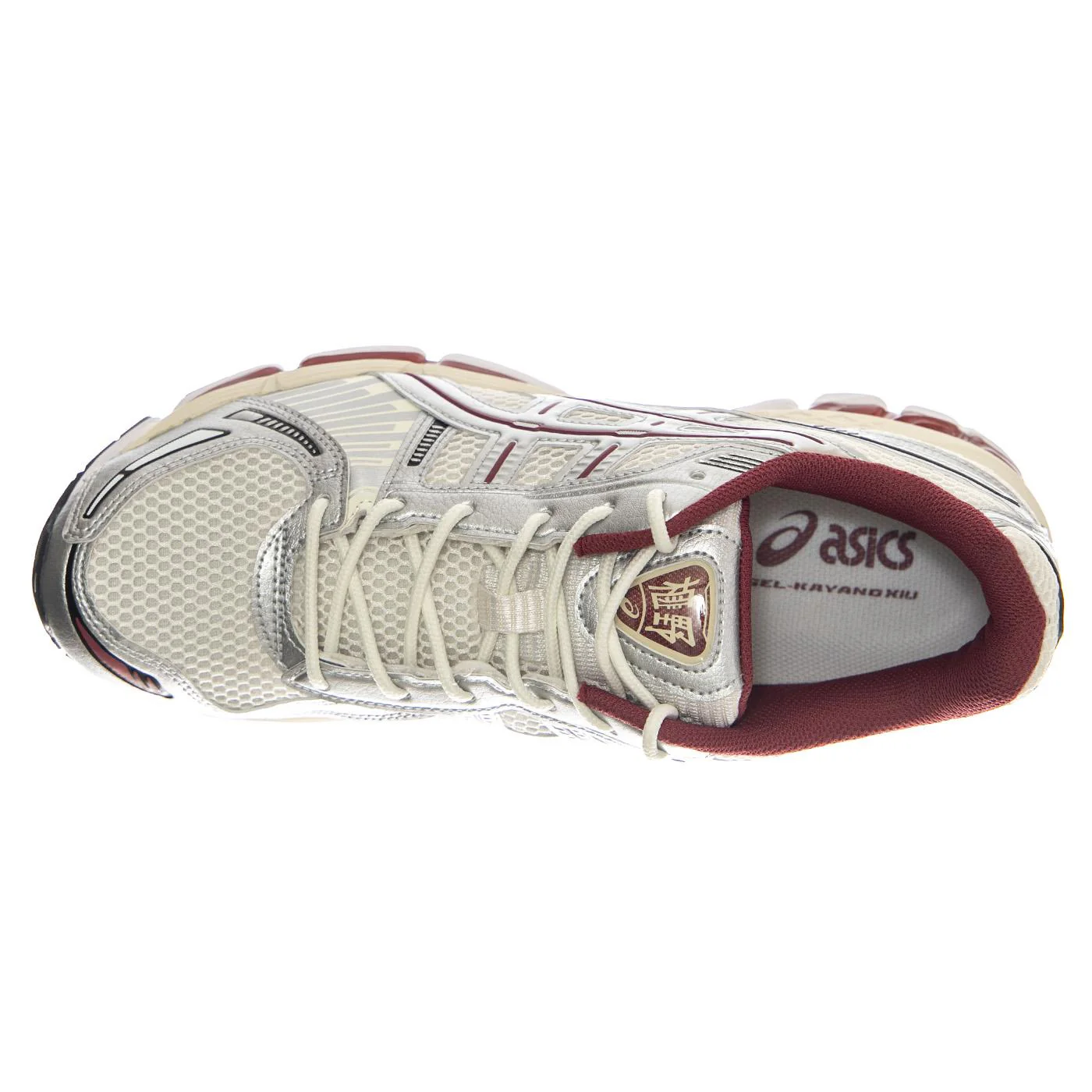 ASICS GEL-KAYANO 12.1 Cream / Pure Silver Shoes - Men's Lace-Up Shoes Cream / Silver / Silver Men's - Image 6