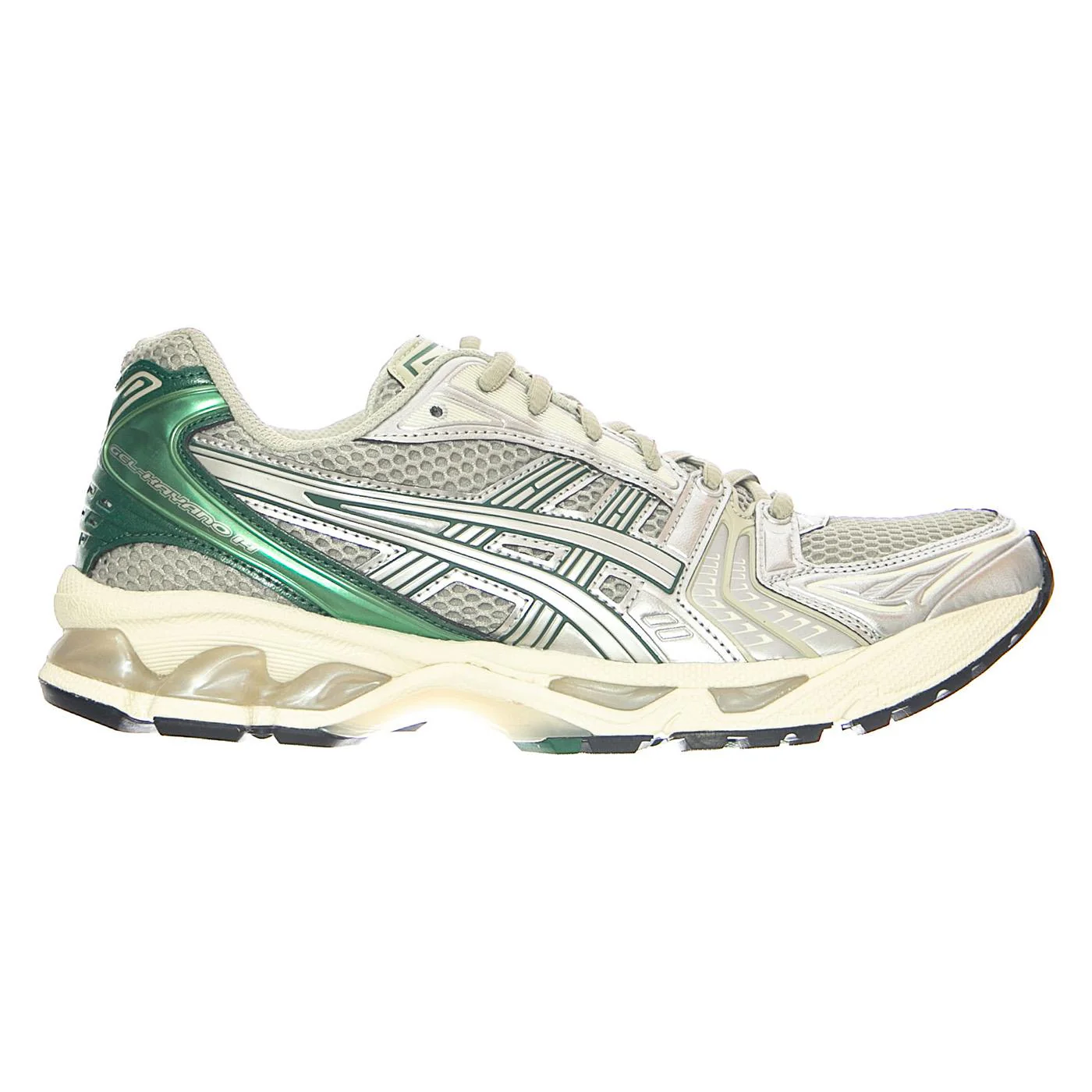 GEL-Kayano 14 - Dried Leaf Green / Pure Silver - Men's Multicolored Lace-up Shoes ASICS