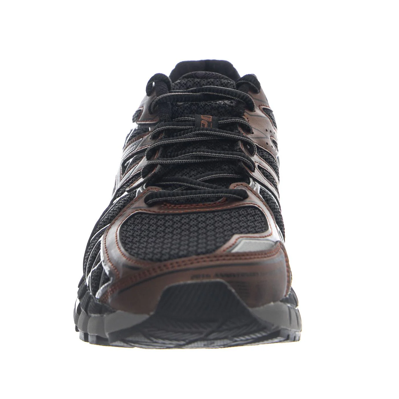 ASICS Gel-Kayano 20 Black/Reddish Brown -- Men's Black Shoes - Image 3