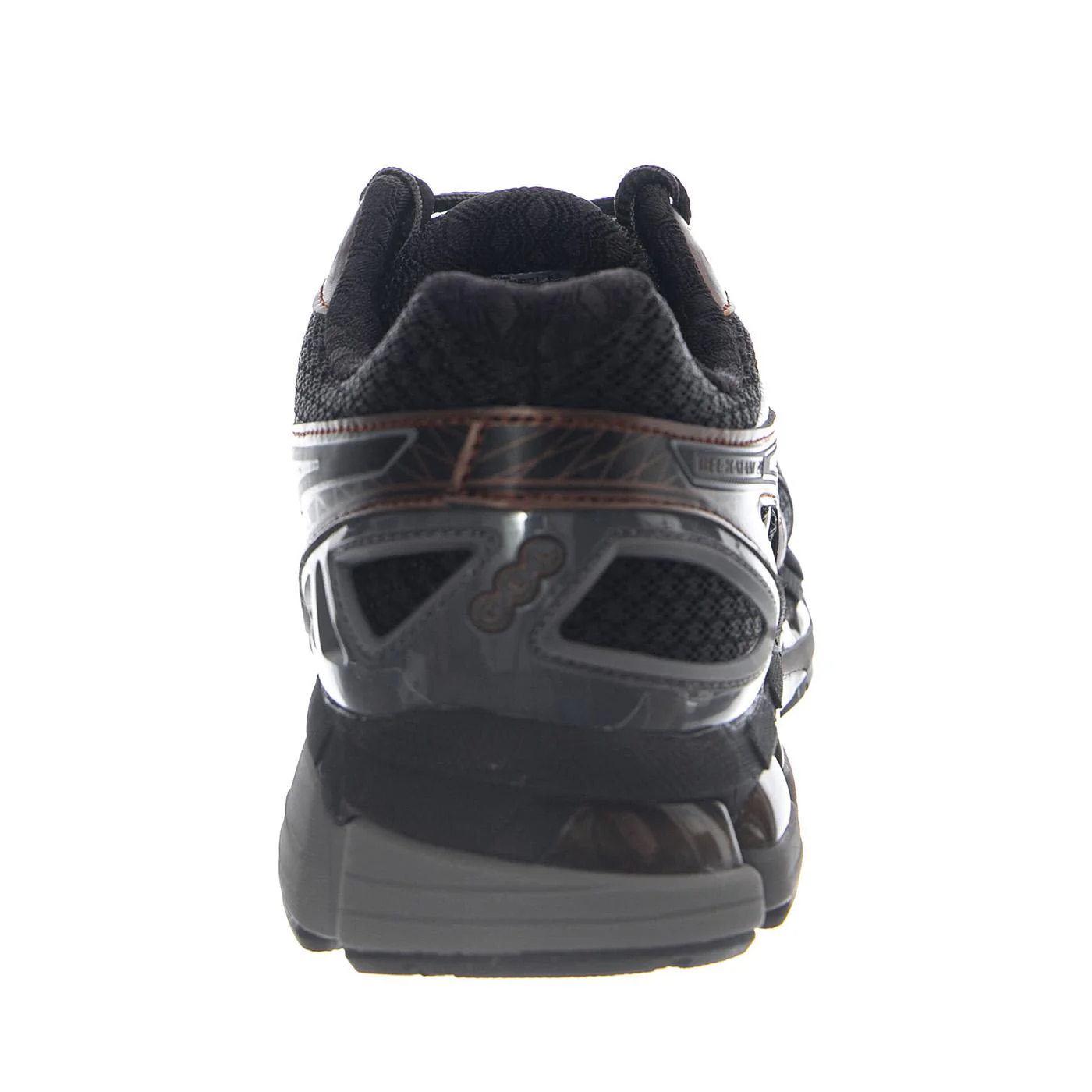 ASICS Gel-Kayano 20 Black/Reddish Brown -- Men's Black Shoes - Image 4