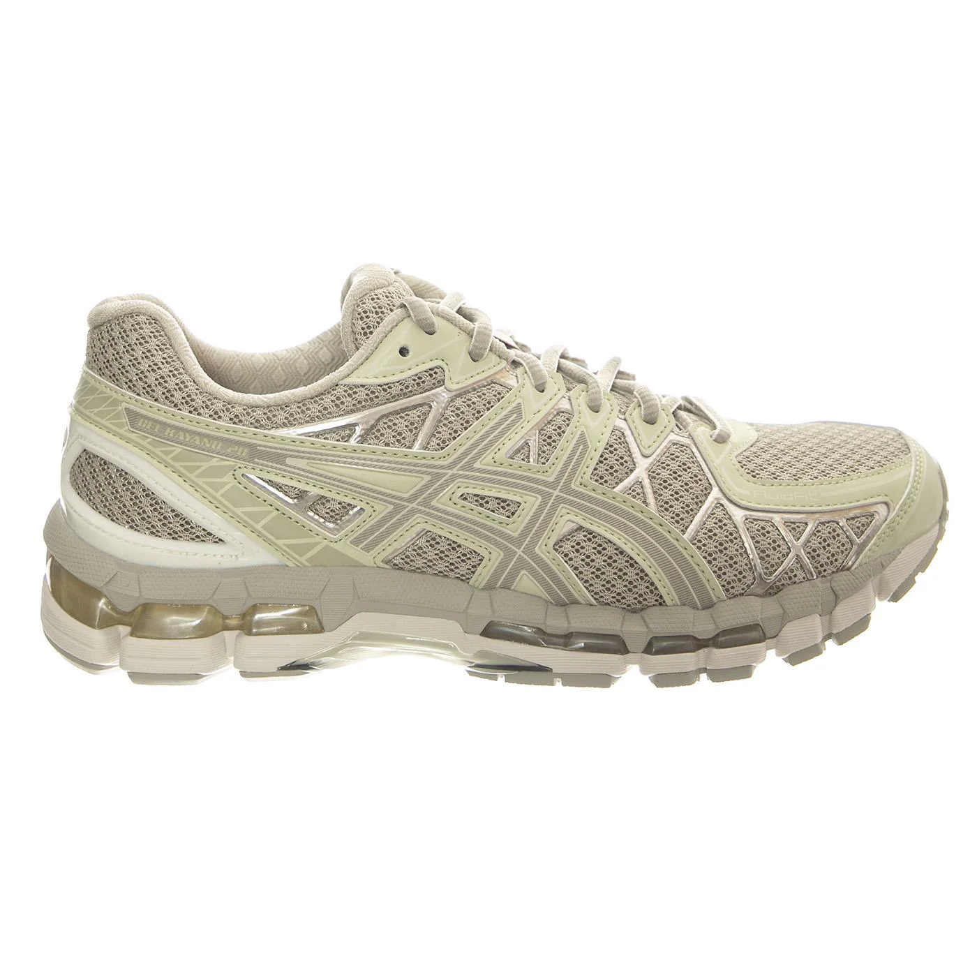 ASICS Gel-Kayano 20 Fossil/Cream -- Men's Cream Shoes