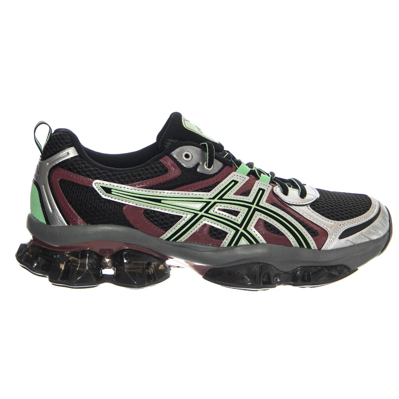 ASICS GEL-QUANTUM KINETIC Graphite Grey/Brisket Red - Men's Lace-Up Shoes Multicolor