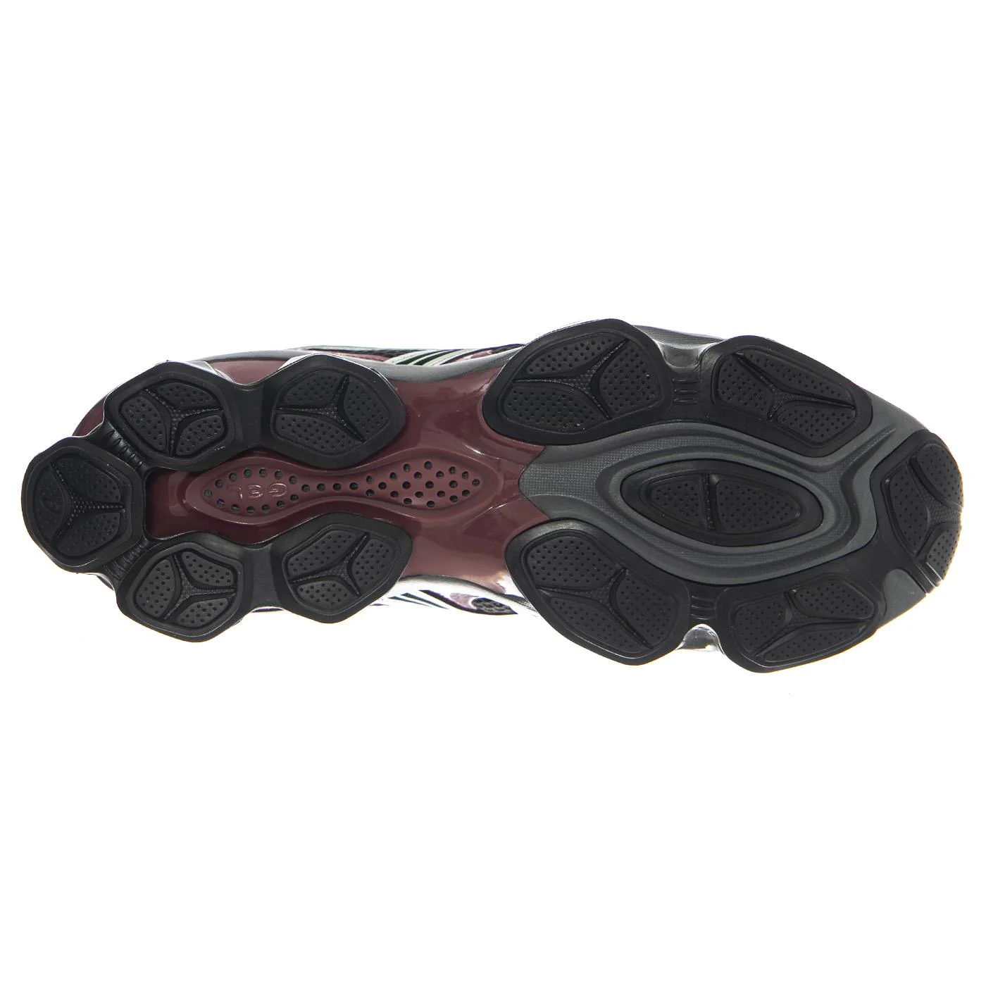 ASICS GEL-QUANTUM KINETIC Graphite Grey/Brisket Red - Men's Lace-Up Shoes Multicolor - Image 5