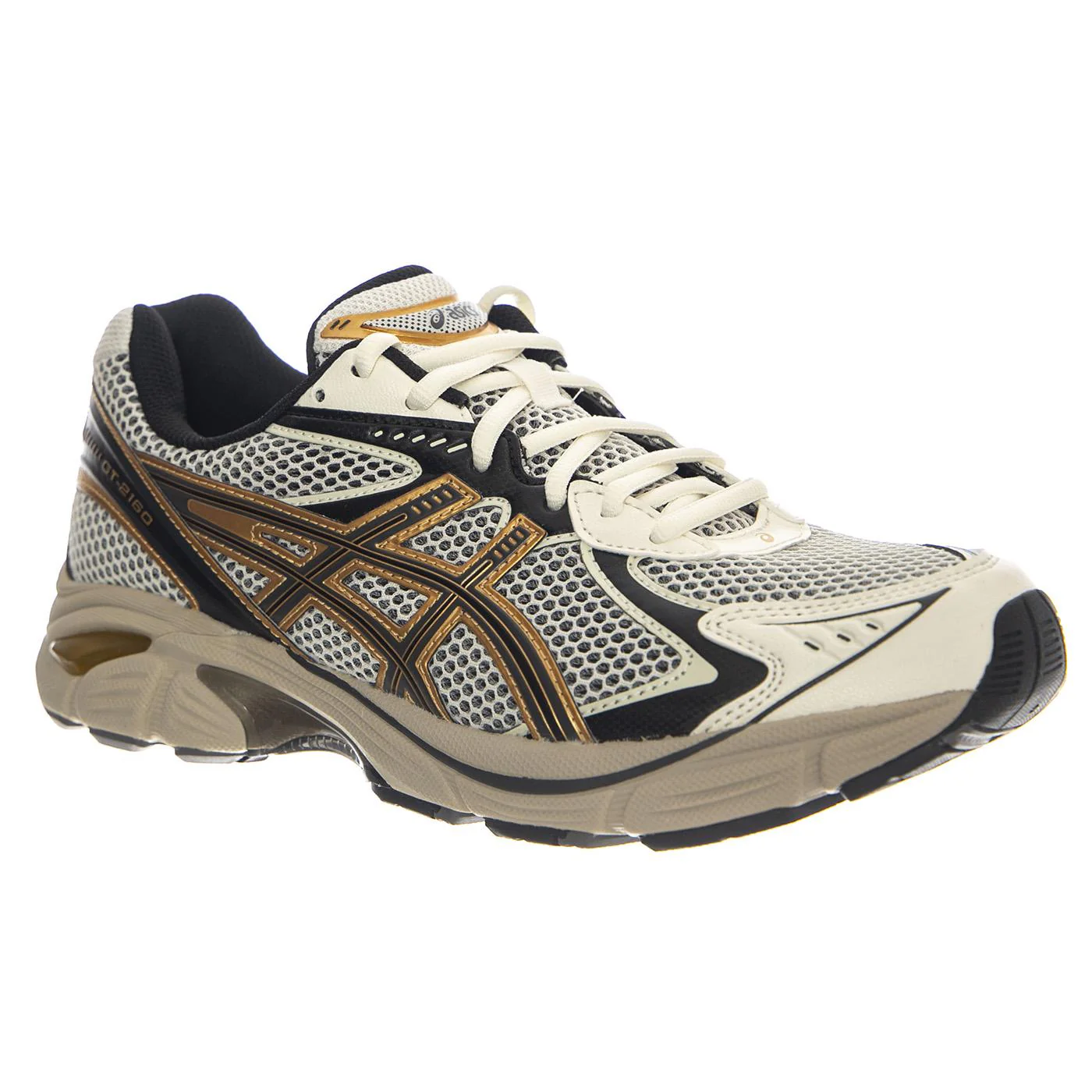 ASICS GT-2160 Cream / Pure Gold Shoes - Men's Multicolor Lace-Up Shoes - Image 2