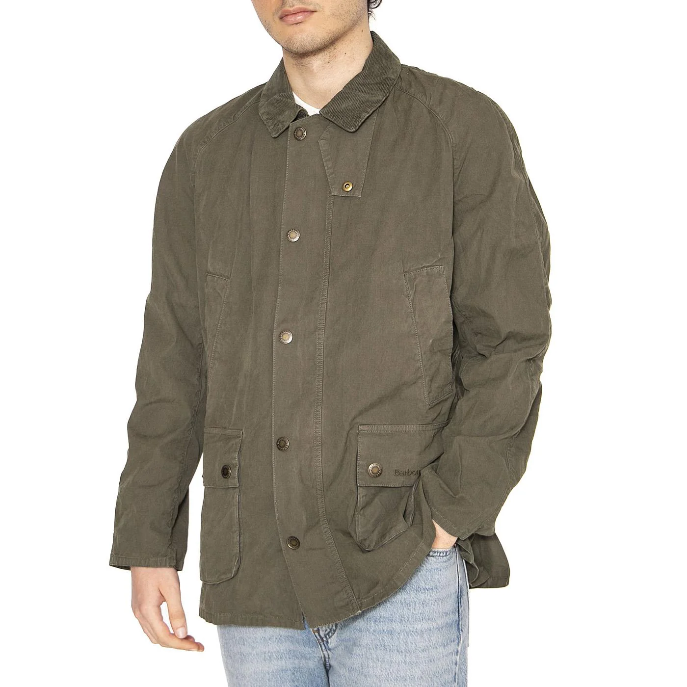 Ashby Casual Olive Jacket