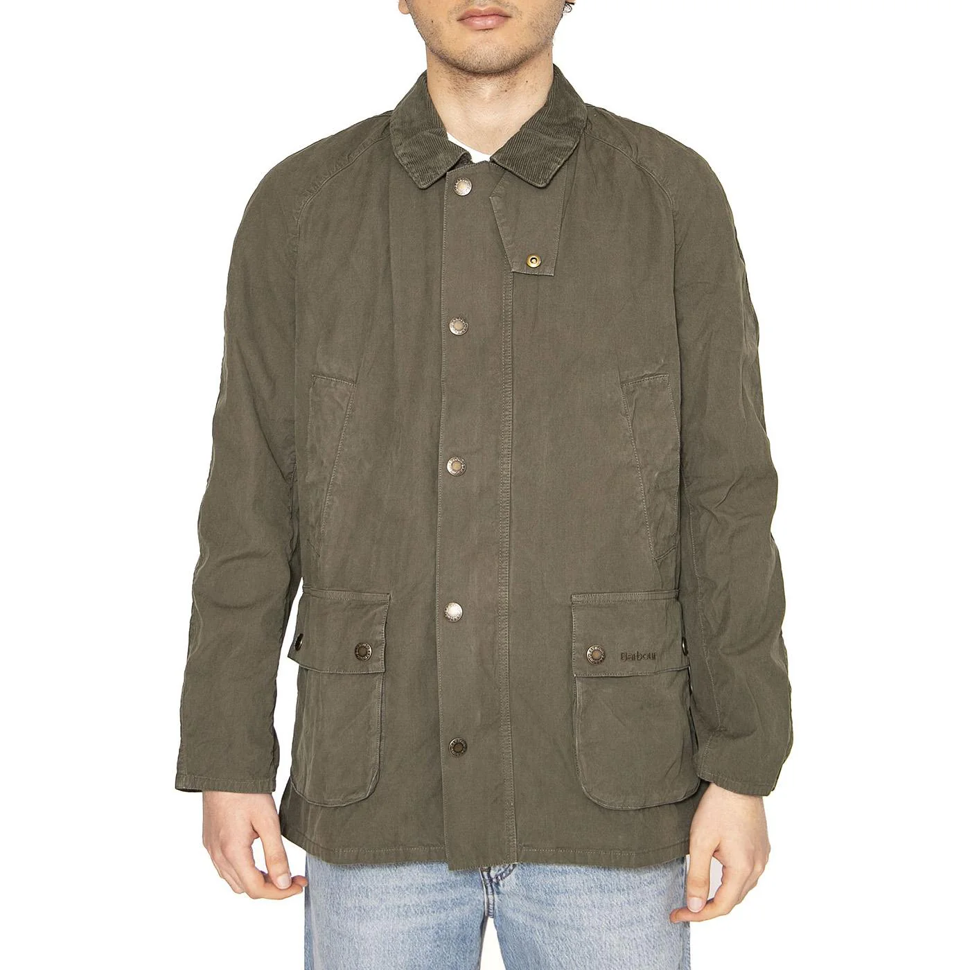 Ashby Casual Olive Jacket - Image 2