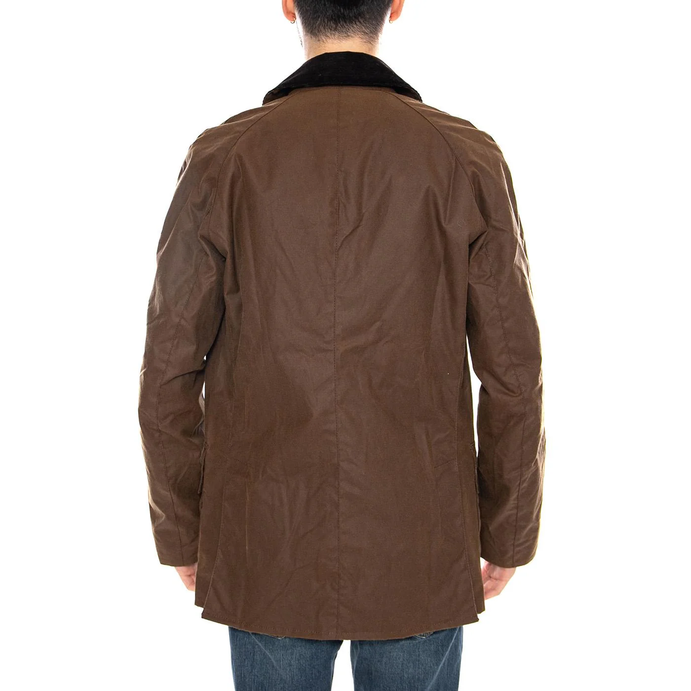 Ashby Wax Jacket Bark - Men's Brown Jacket BARBOUR - Image 3