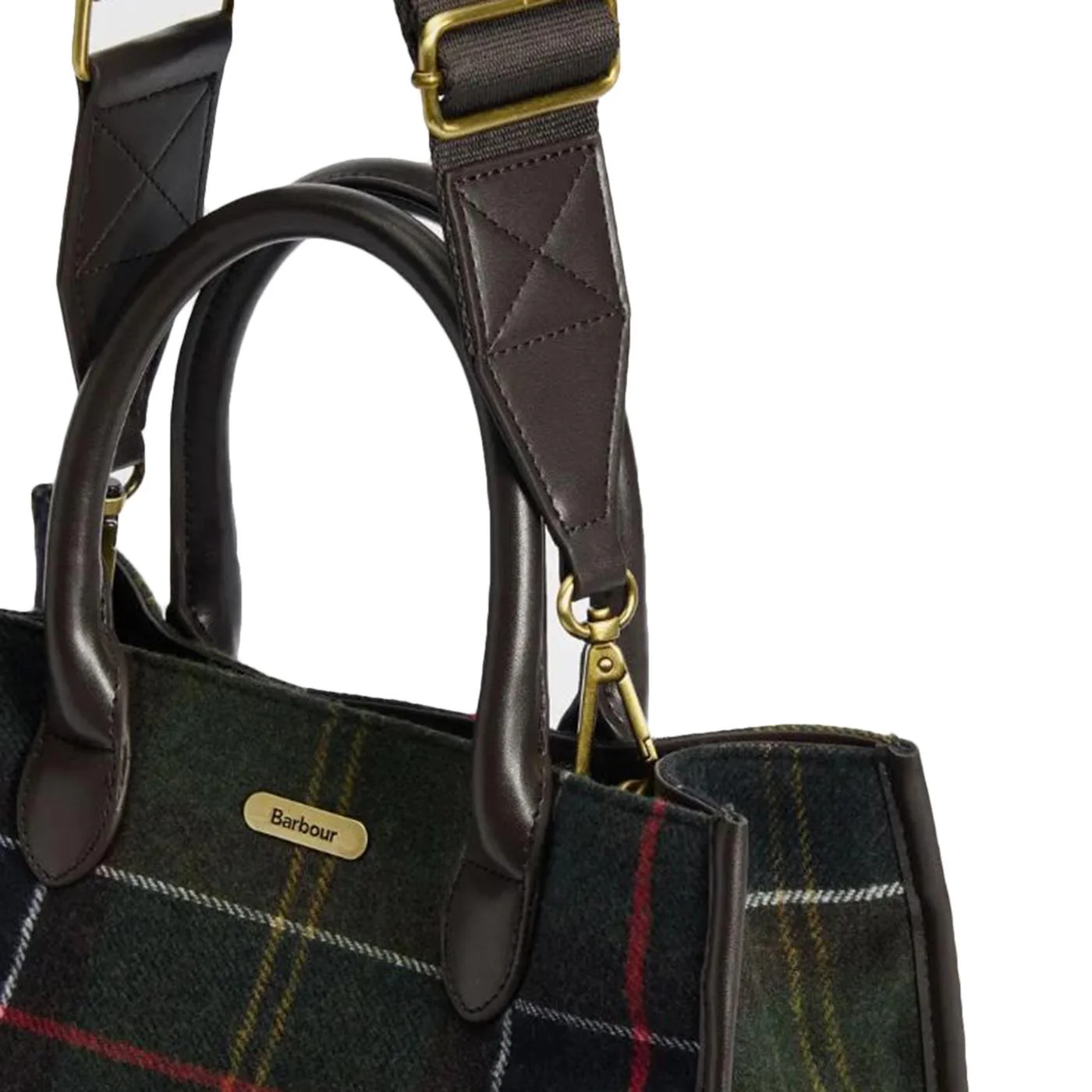 Barrhill Tartan Tote Bag - Women's Tartan Tote Bag BARBOUR - Image 4