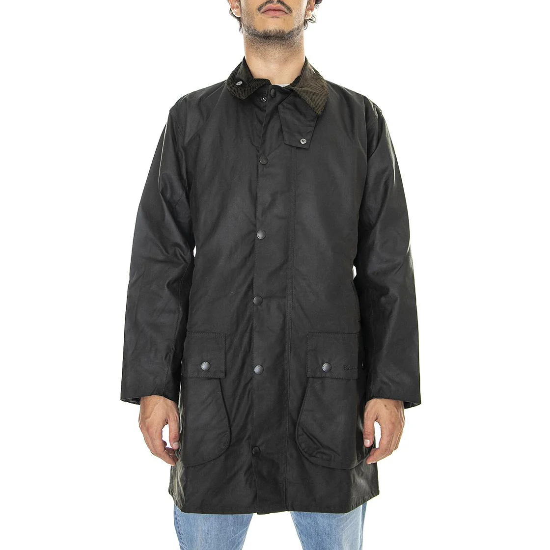 Classic Northumbria Wax Jacket Olive - Image 2