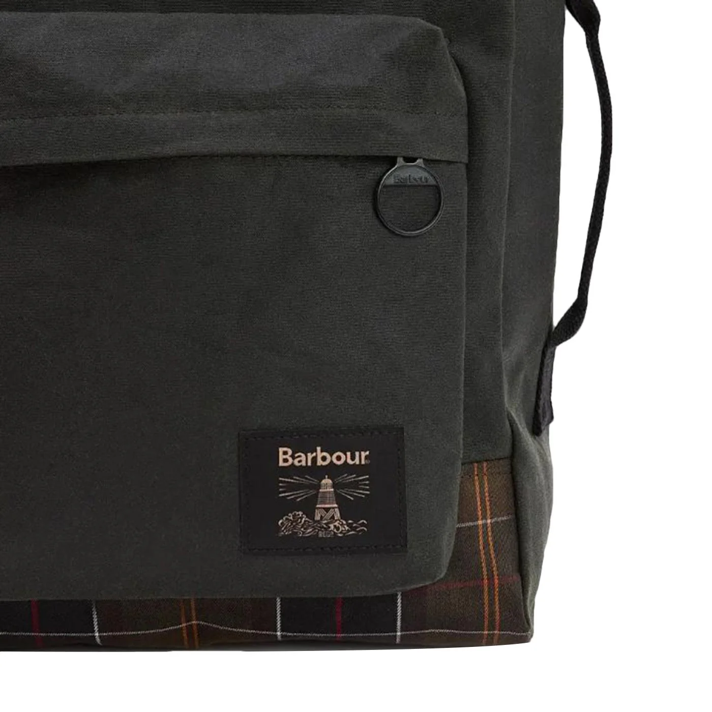 Field Wax Backpack Sage - Men's Green Backpack BARBOUR - Image 4