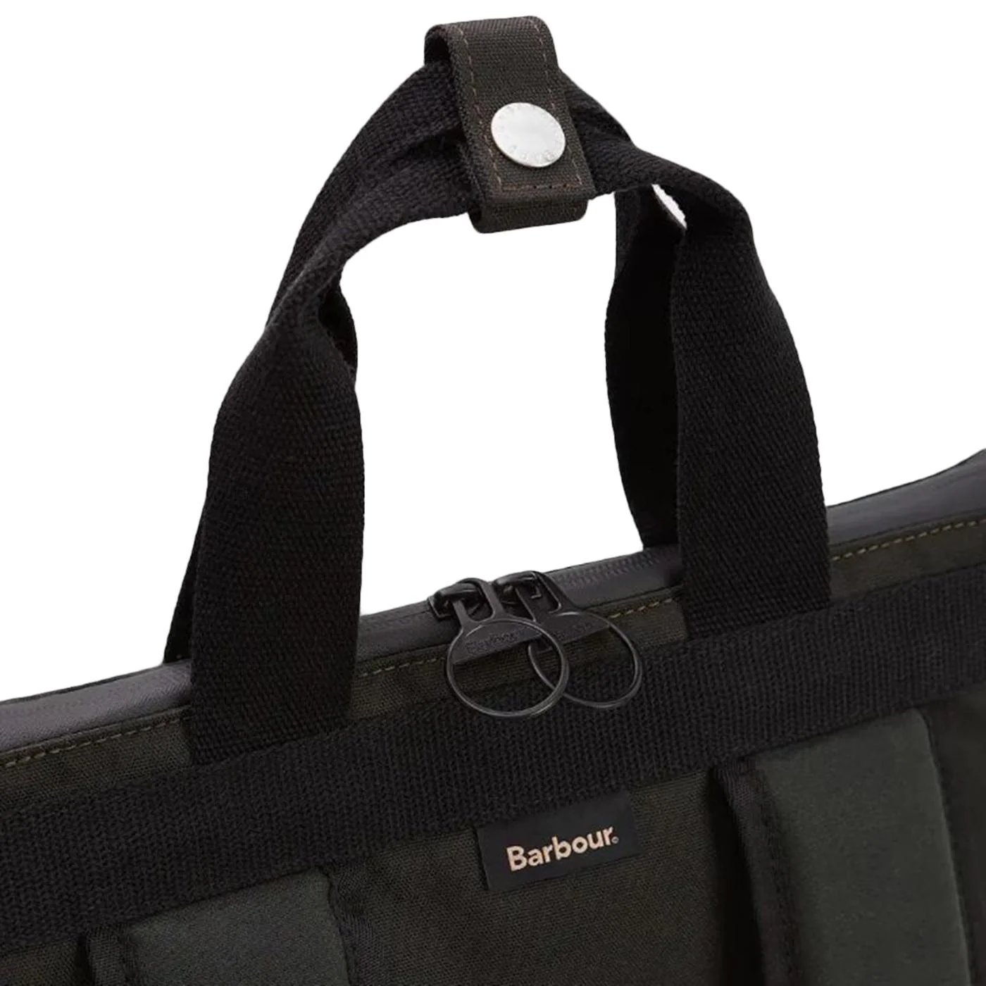 Field Wax Backpack Sage - Men's Green Backpack BARBOUR - Image 5