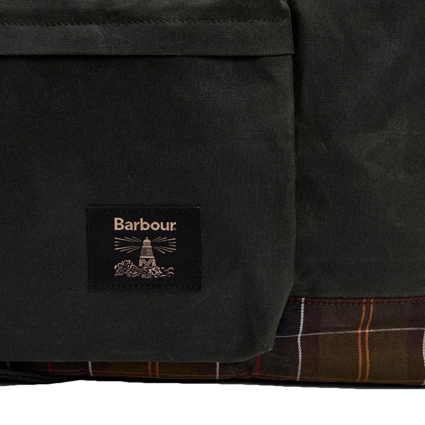 Field Wax Holdall Sage - Green Shoulder Bag BARBOUR ACCESSORIES - Image 2