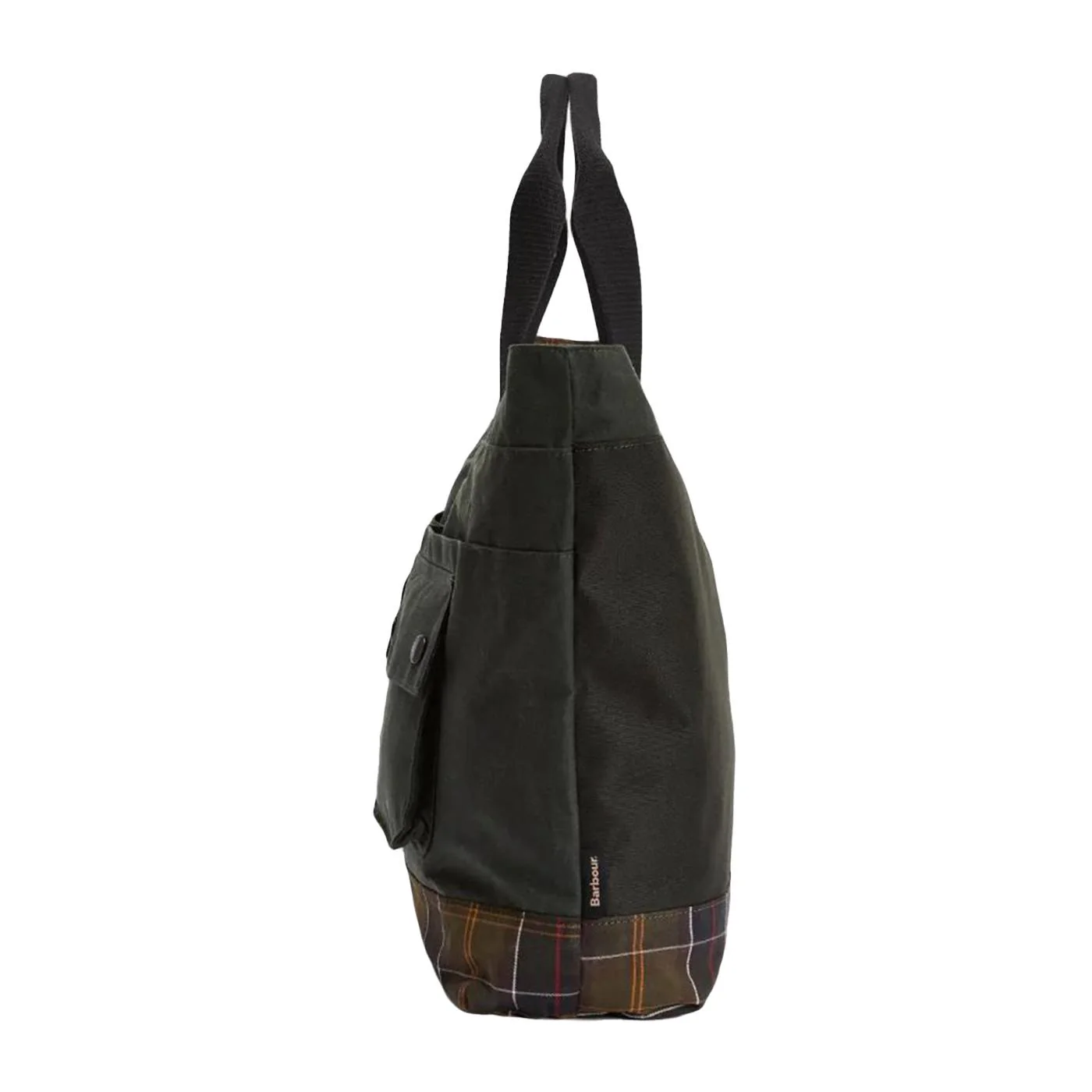 Field Wax Tote Bag Sage - Green Tote Bag BARBOUR ACCESSORIES - Image 3