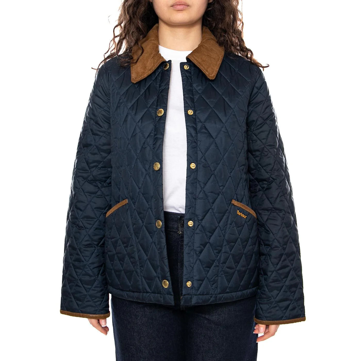 ICONS Liddesdale Quilt Jacket Navy / Classic - Women's Blue Jacket BARBOUR - Image 2