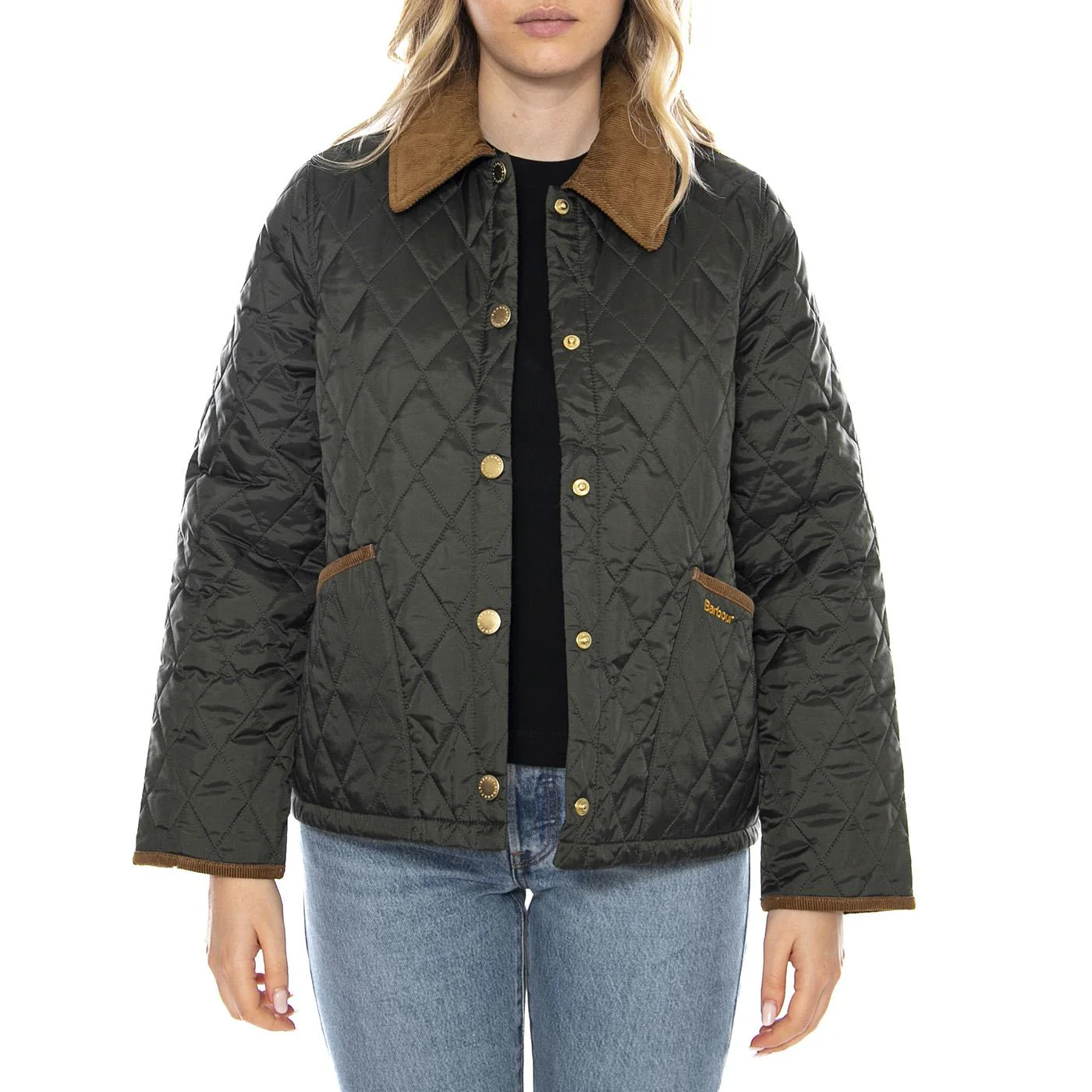 Icons Liddesdale Quilt JKT OL71 Green - Women's Jacket Green Women BARBOUR - Image 2
