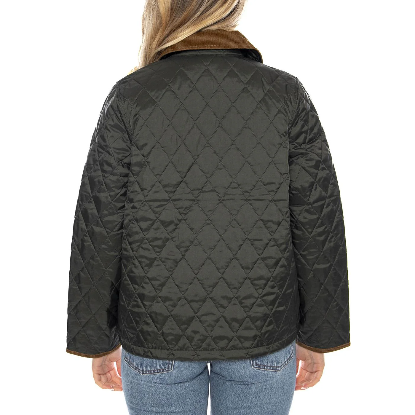 Icons Liddesdale Quilt JKT OL71 Green - Women's Jacket Green Women BARBOUR - Image 3