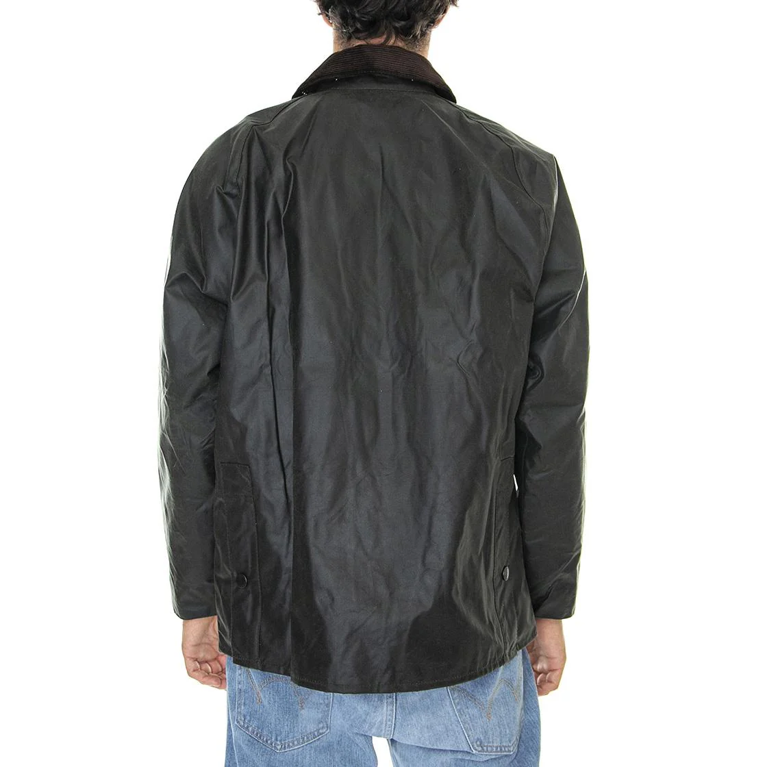 Mens Bedale Wax Jacket Sage - Image 3