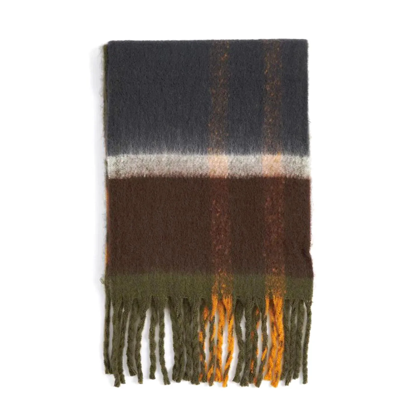 BARBOUR Staffin Tartan Serape - Women's Multicolor Tartan Scarf - Image 2