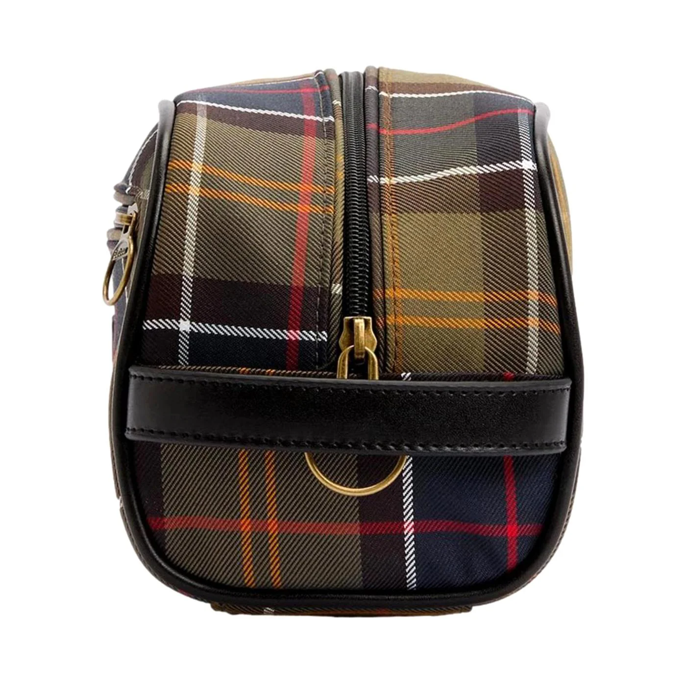 Tartan Washbag - Tartan Beauty Case Men BARBOUR - Image 2