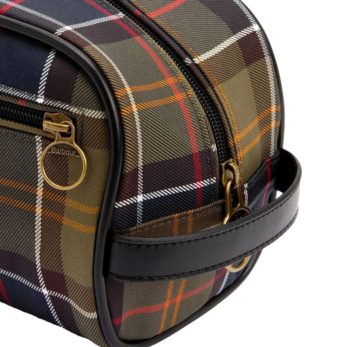 Tartan Washbag - Tartan Beauty Case Men BARBOUR - Image 4