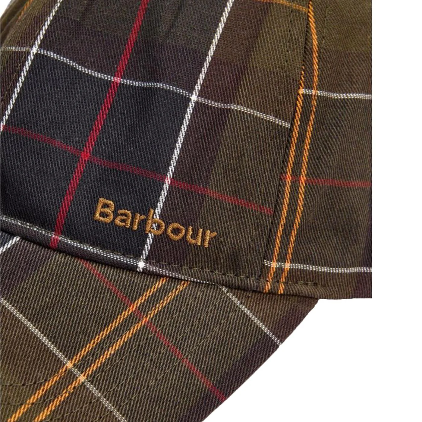 Telfield Tartan Cap - BARBOUR Men's Tartan Peaked Cap - Image 2