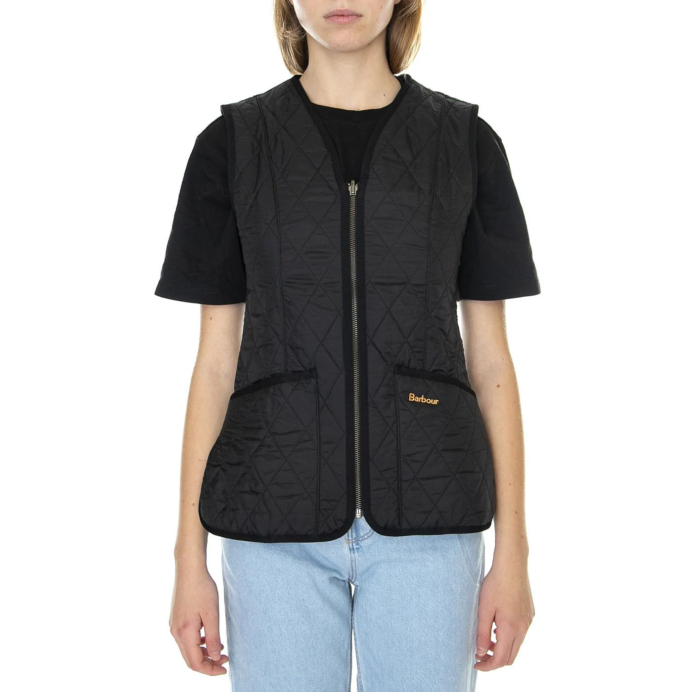 Womens Fleece Betty Liner Black Jacket - Image 2