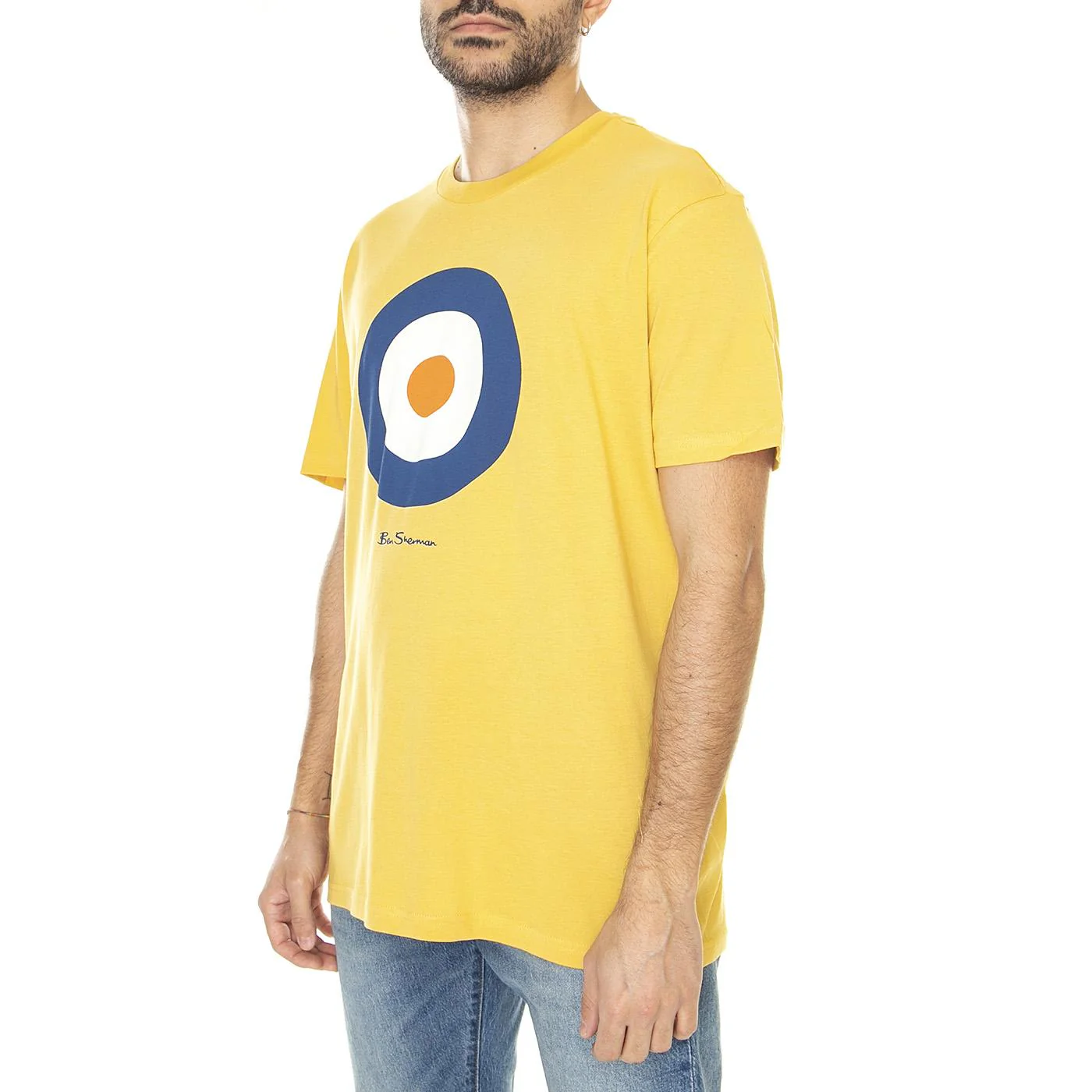 M' Signature Target Tee Butterscotch