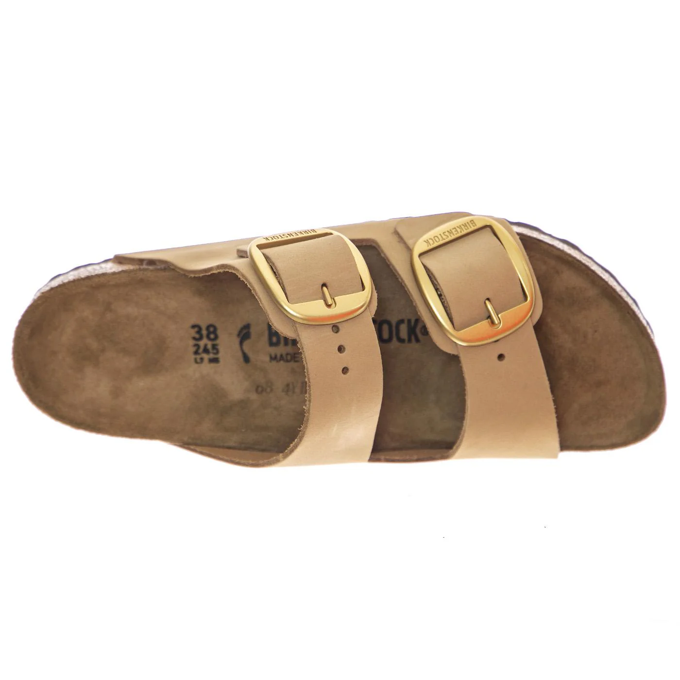 Arizona Big Buckle sandcastle, Nubuck Leather - Image 6