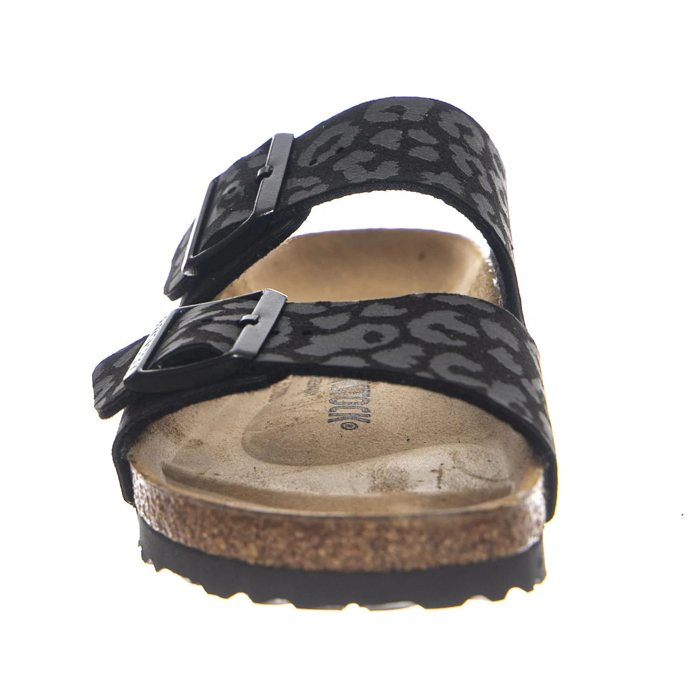 BIRKENSTOCK Arizona Leo Black, Synthetics - Women's Black Sandals - Image 3