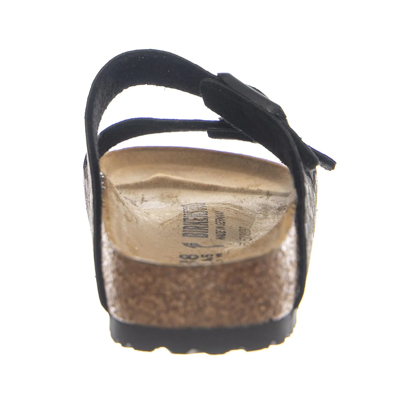 BIRKENSTOCK Arizona Leo Black, Synthetics - Women's Black Sandals - Image 4