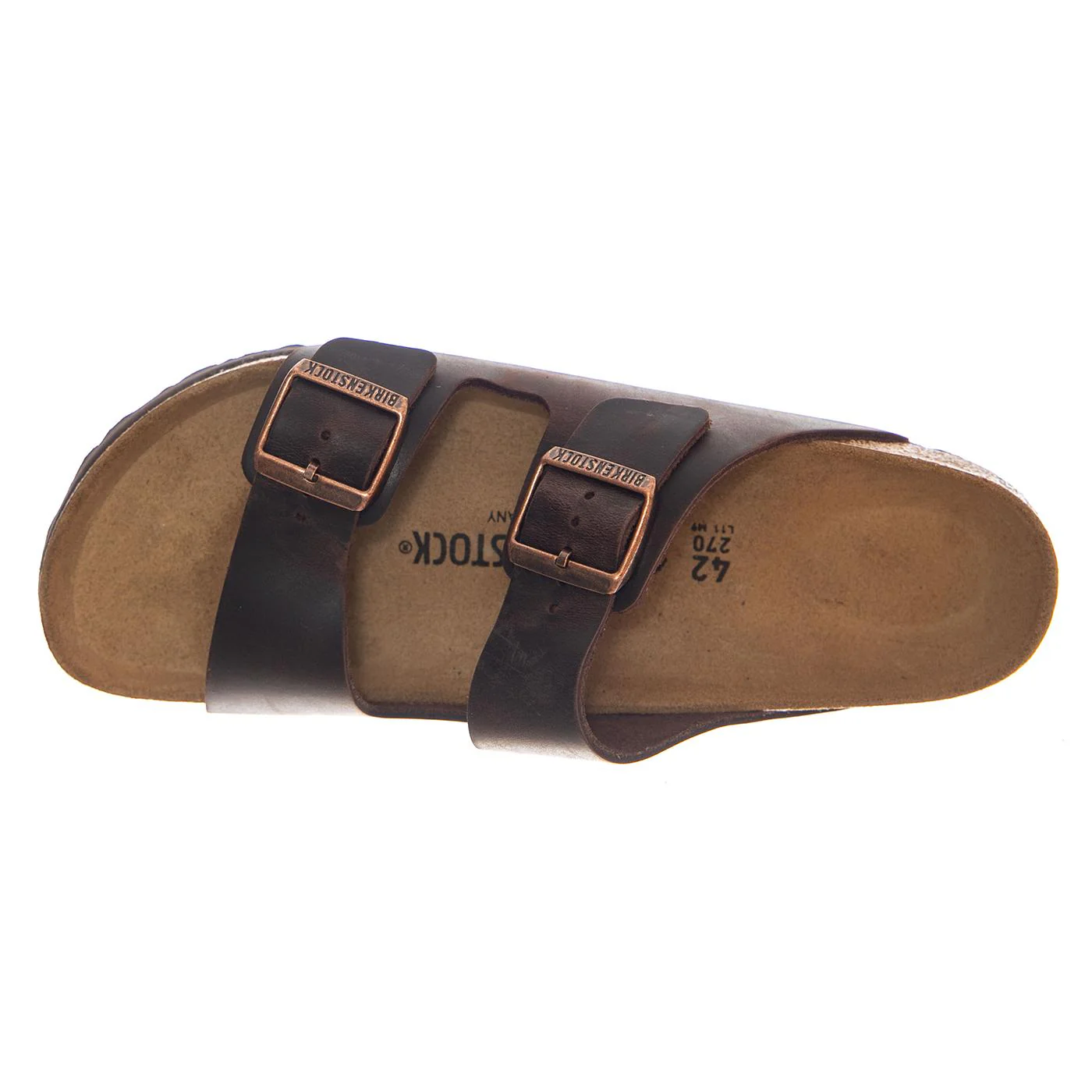 Arizona Oiled Leather Narrow Fit Habana - Men's Brown Sandals Men BIRKENSTOCK - Image 6