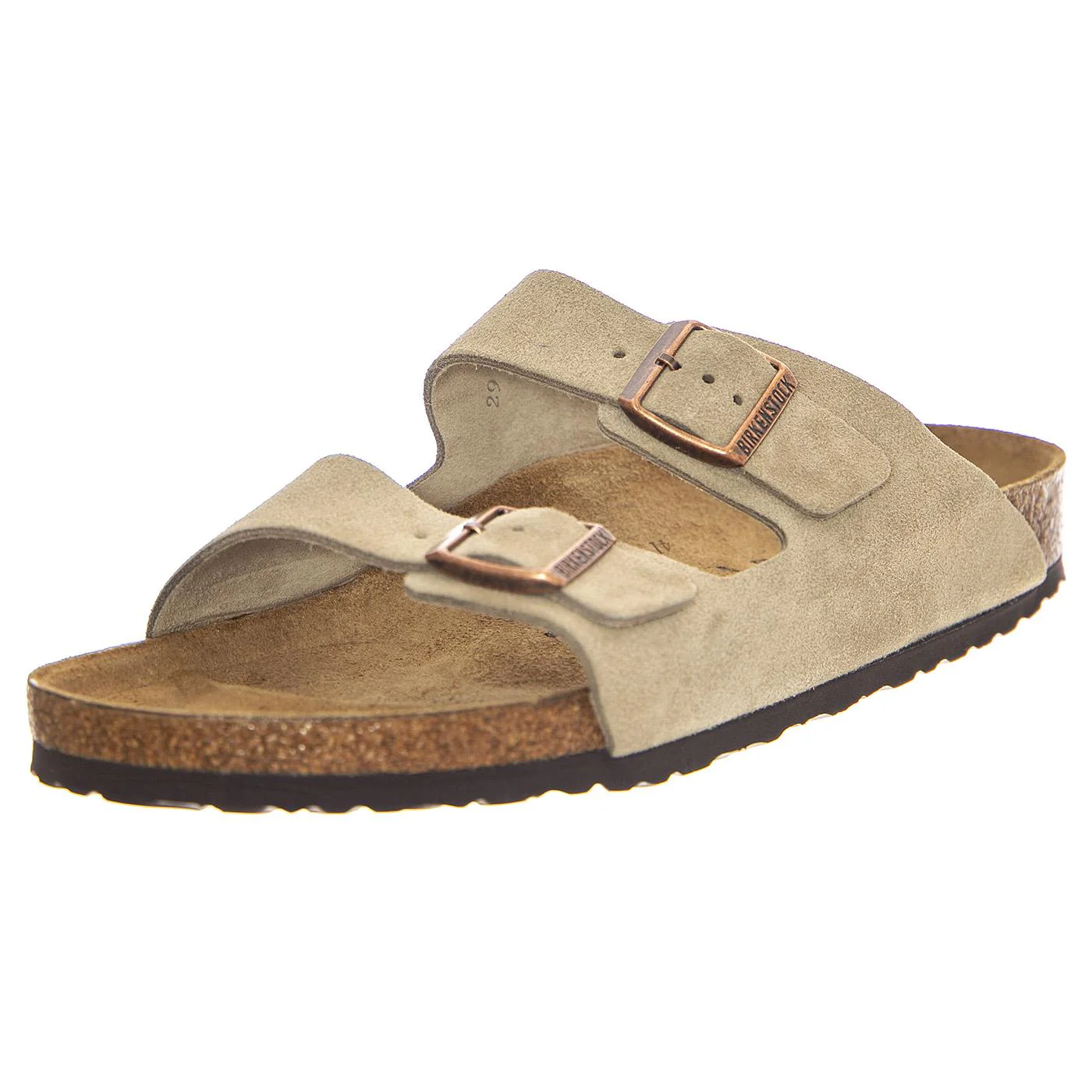 Arizona Taupe, Suede Leather