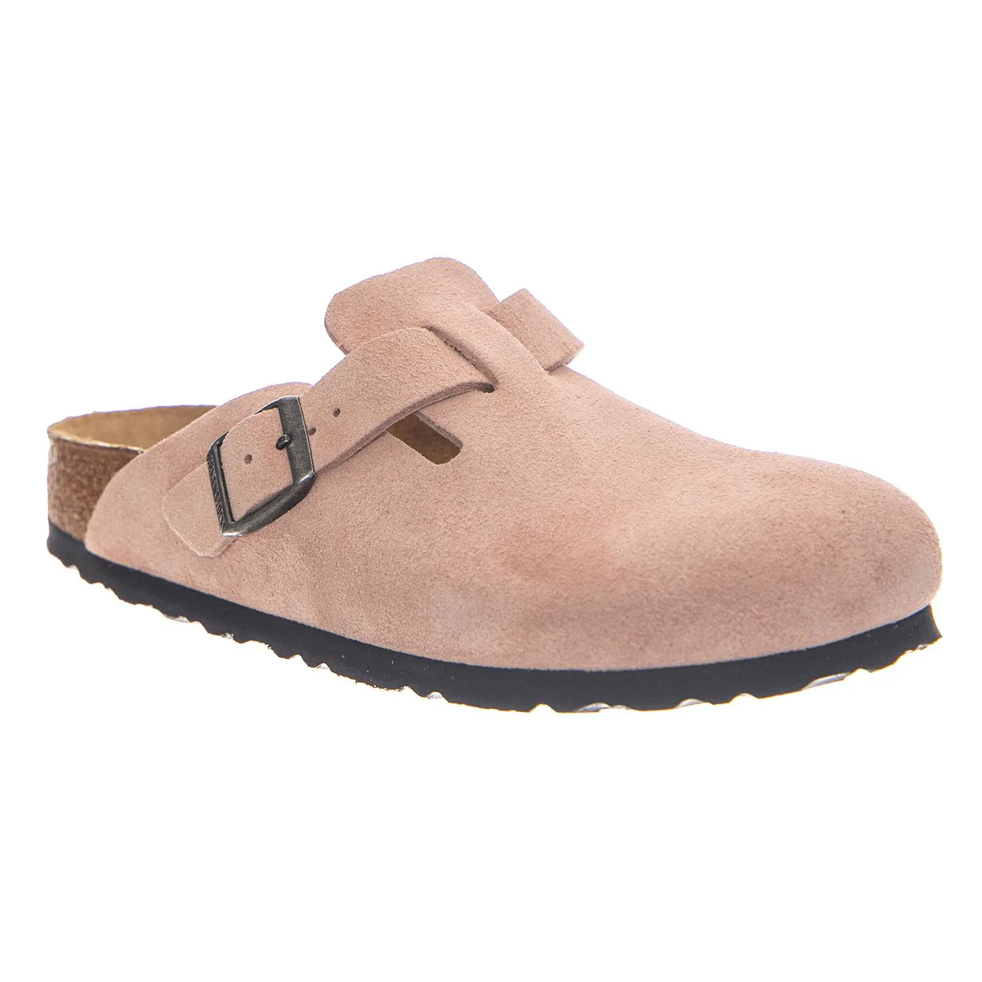 BOSTON PINK CLAY SUEDE LEATHER NARROW FIT - Sandali Donna Rosa Donna BIRKENSTOCK - Image 2