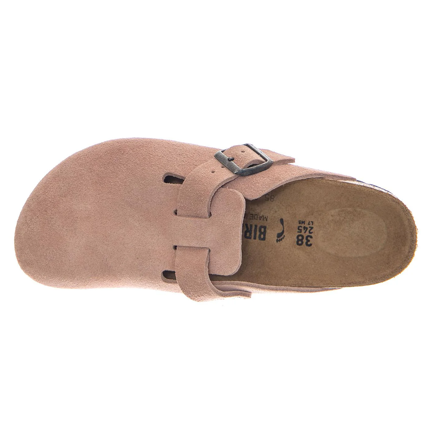 BOSTON PINK CLAY SUEDE LEATHER NARROW FIT - Sandali Donna Rosa Donna BIRKENSTOCK - Image 6