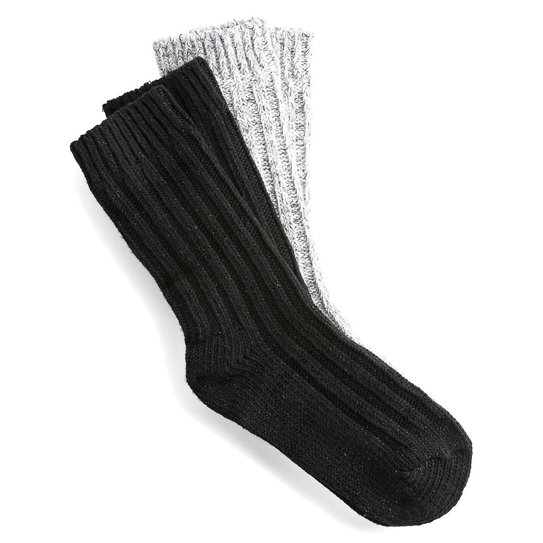 Gift Box Grey / Black Socks