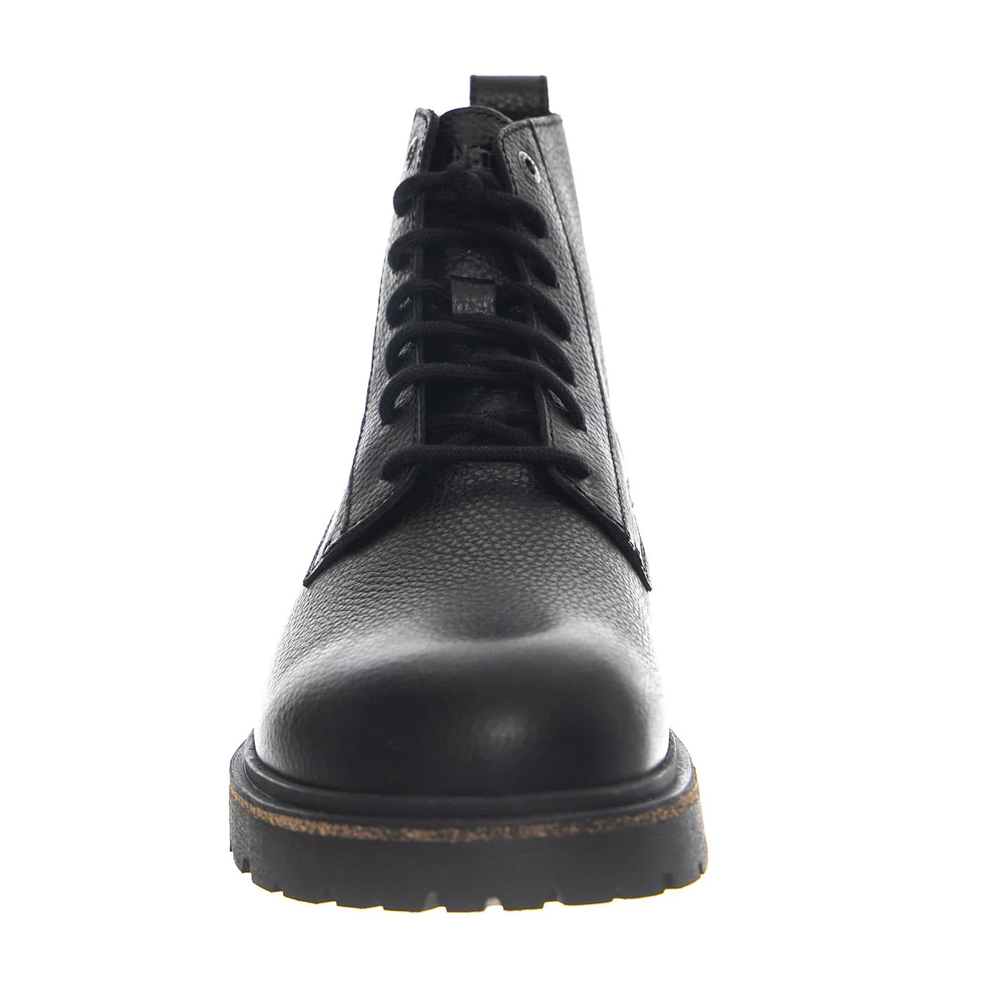 BIRKENSTOCK Highwood Lace Mid N Black, Natural Leather - Men's Black Ankle Boots - Image 3