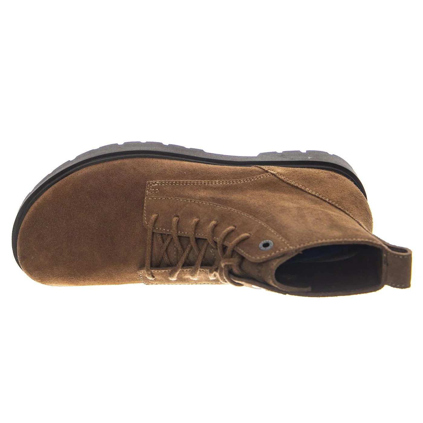 BIRKENSTOCK Highwood Lace Mid N Dark Tea, Suede Leather - Brown Men's Ankle Boots - Image 6