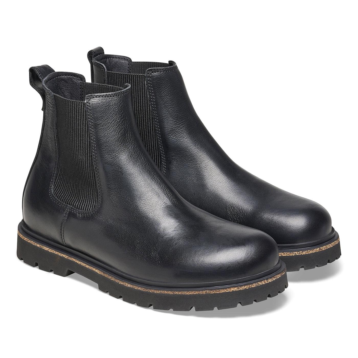Highwood Slip On Men black, Natural Leather Boots - Image 4