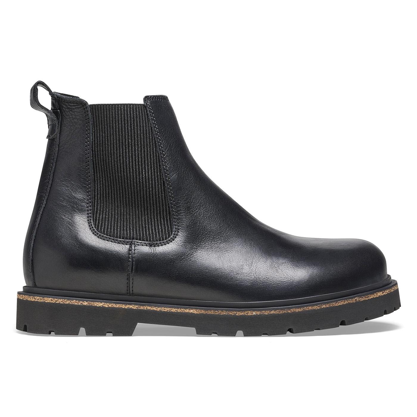 Highwood Slip On Men black, Natural Leather Boots - Image 5