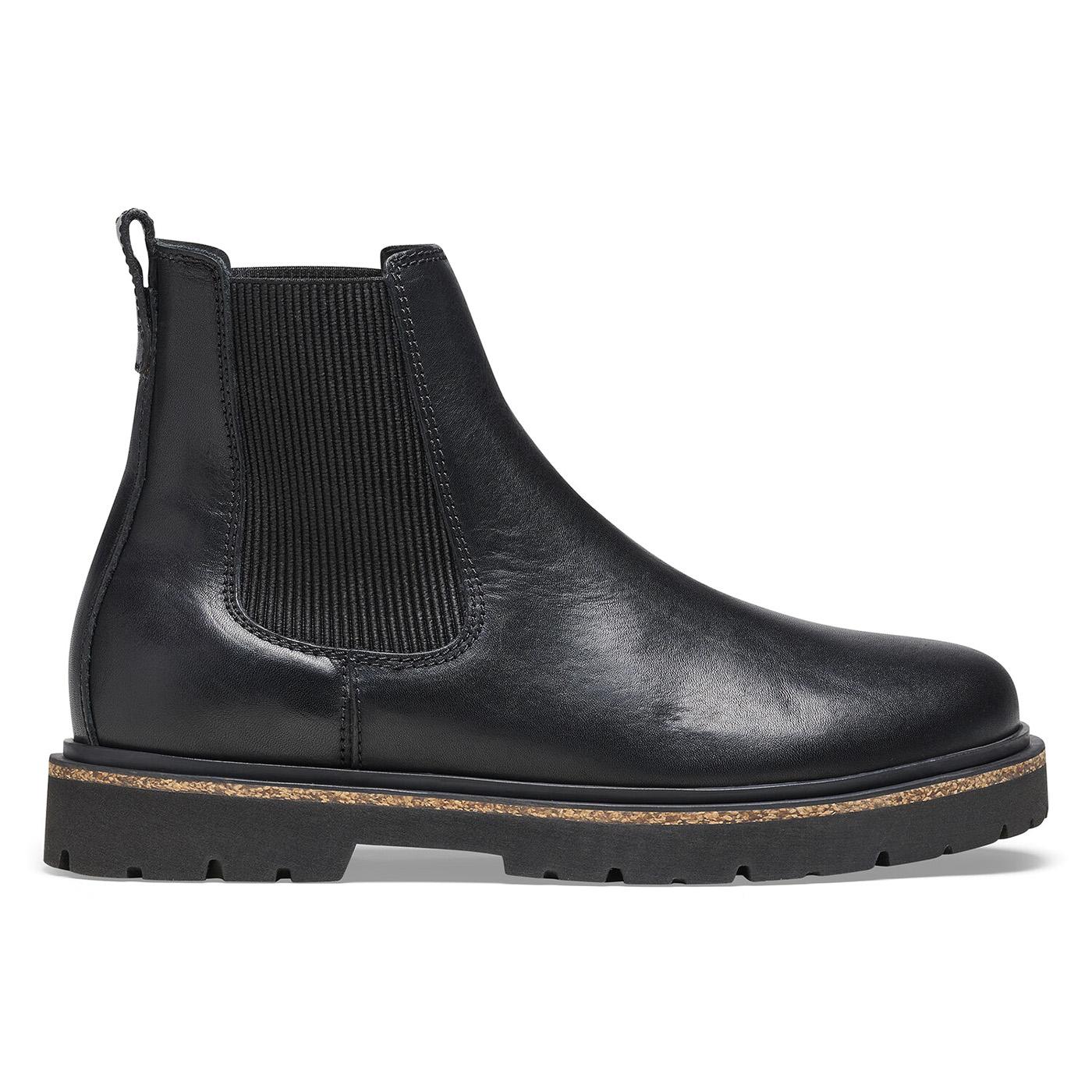 Highwood Slip On Women Black Natural Leather Boots - Image 5