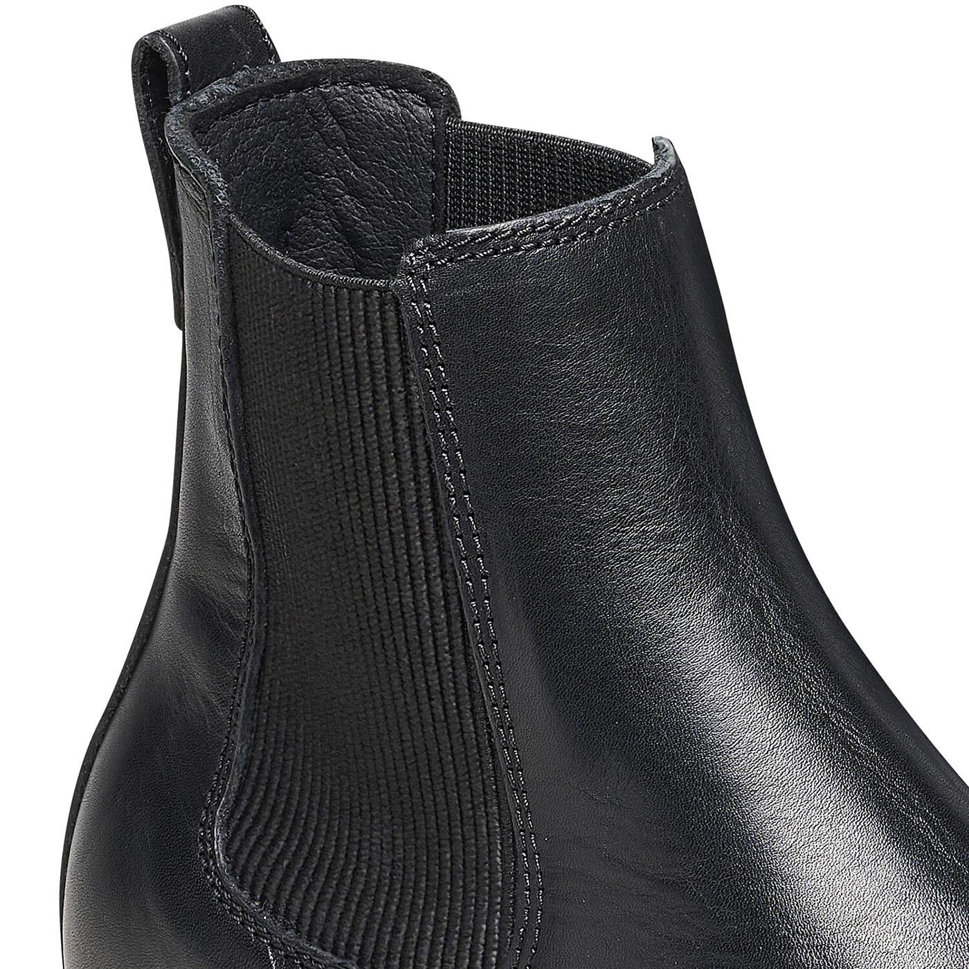 Highwood Slip On Women Black Natural Leather Boots - Image 6