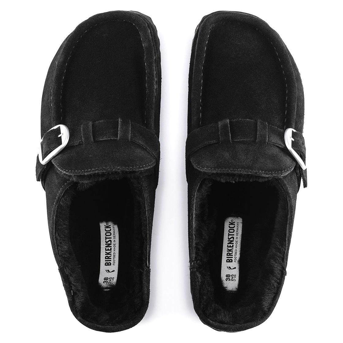 Mens Buckley Black Sandals - Narrow Fit - Image 3