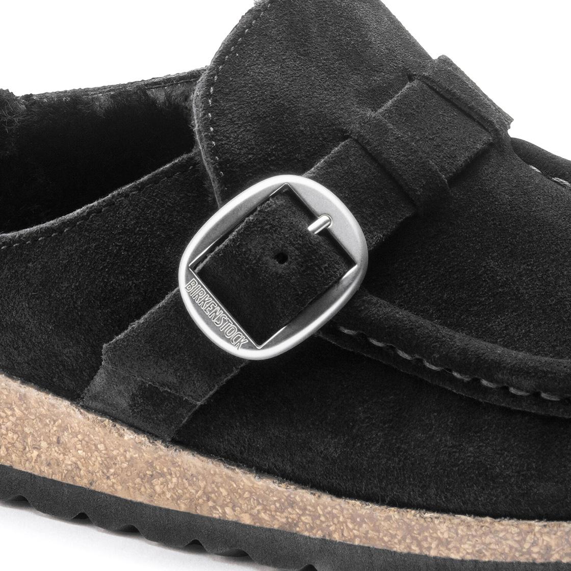 Mens Buckley Black Sandals - Narrow Fit - Image 6