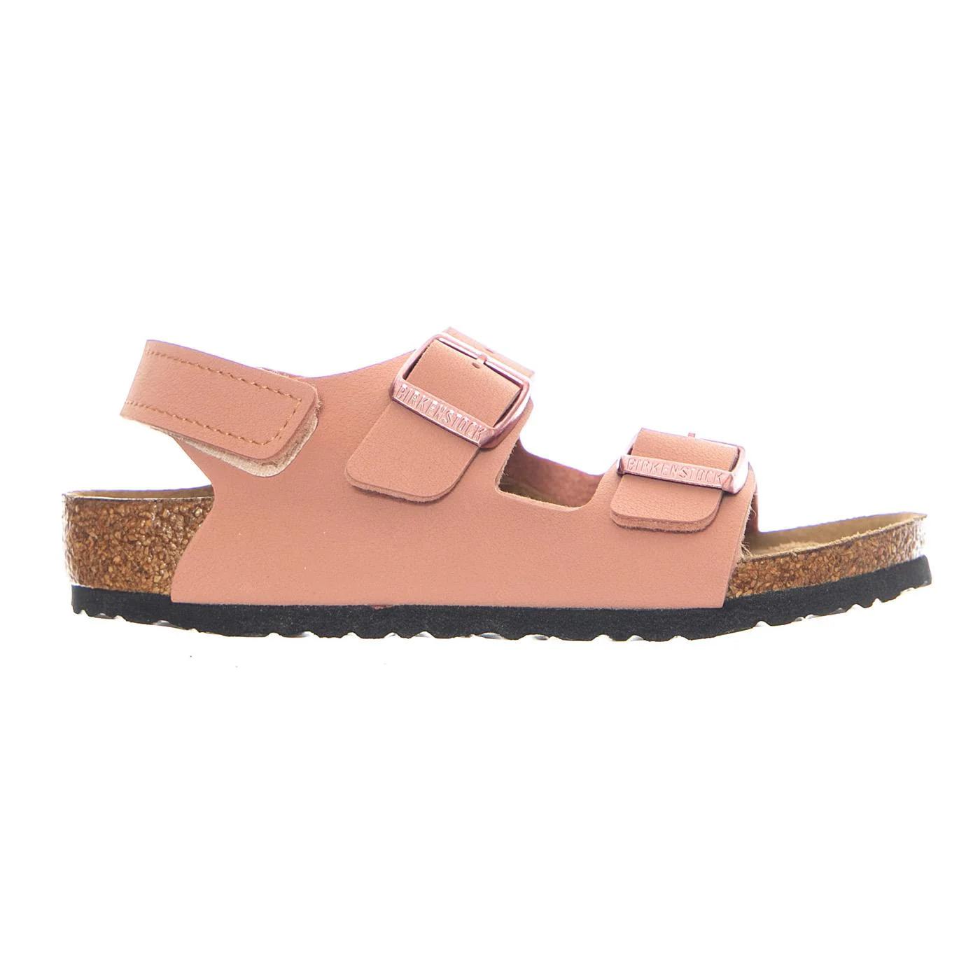 Milano HL Kids Birkibuc Narrow Fit Pink Clay - Kids' Sandals Pink Kids BIRKENSTOCK