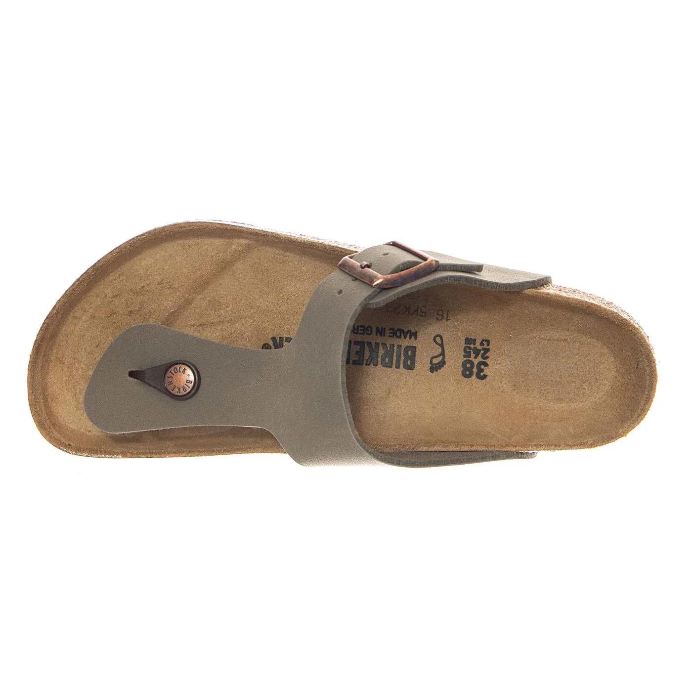 Ramses Birkibuc Regular Fit Stone - Men's / Women's Sandals Grey Men's BIRKENSTOCK - Image 6